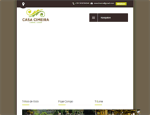 Tablet Screenshot of casacimeira.com